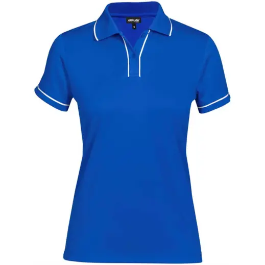 Ladies Osaka Golf Shirt Royal